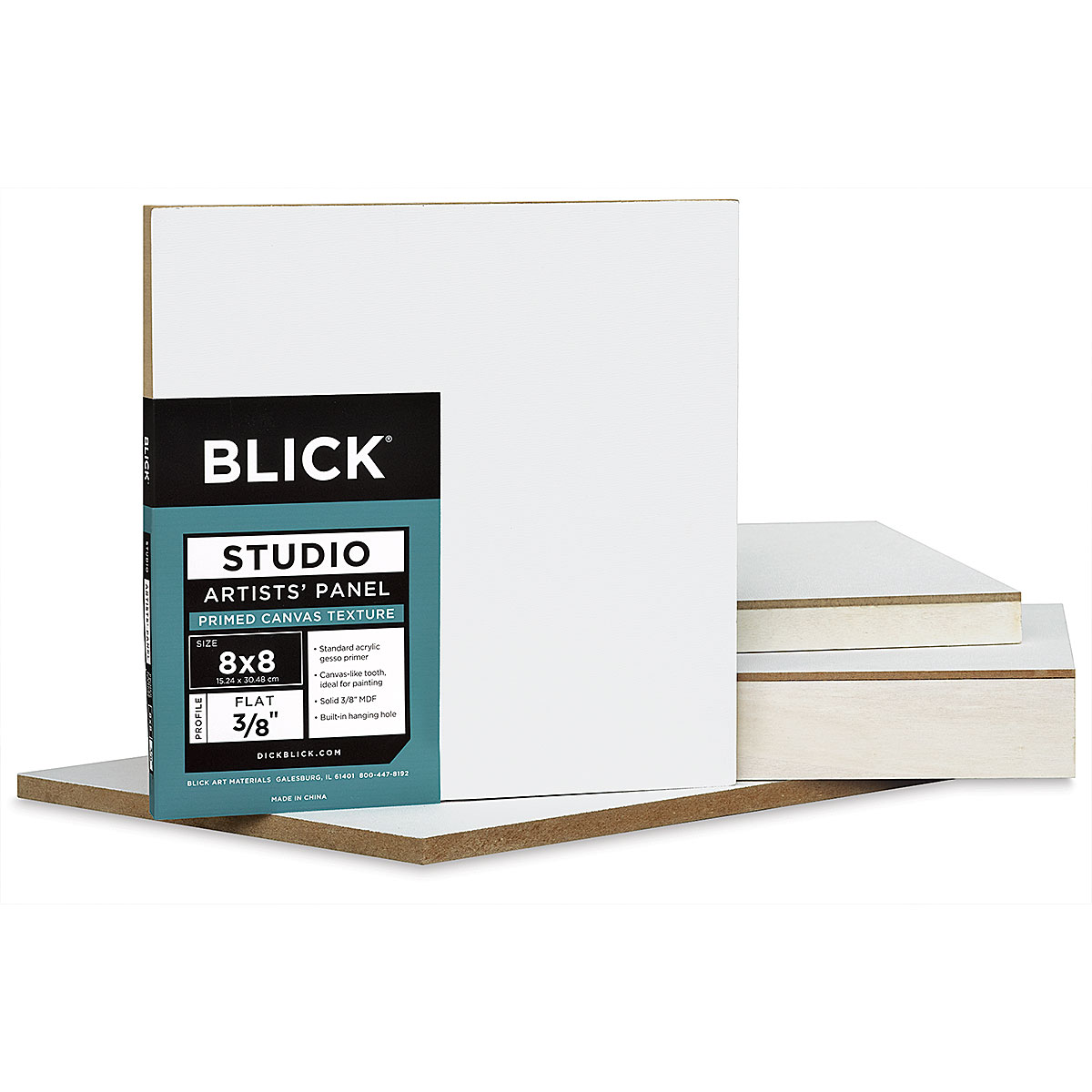 Blick Studio Cotton Canvas Panels - 4 x 6, Pkg of 5