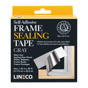 Lineco Frame Sealing Tape - Front of packaging