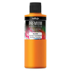 Vallejo Premium Airbrush Colors - 200 ml, Fluorescent Orange