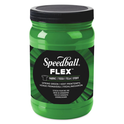 Speedball Fabric Screen Printing Ink 32 oz Jar - Green