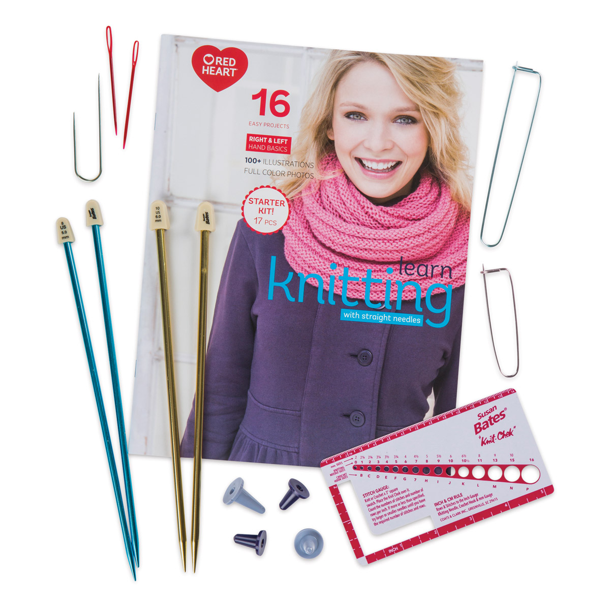 Red Heart Learn Crochet Kit