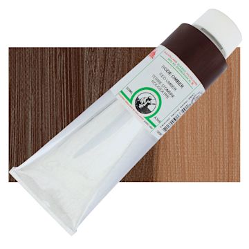 Open in modal - Old Holland Classic Oil Color - Red Umber, 225 ml tube and swatch