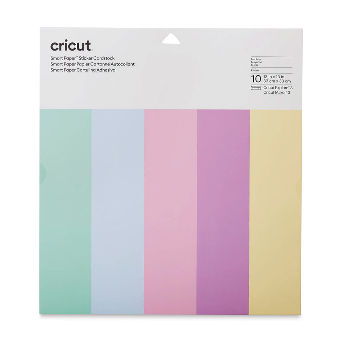 Cricut Smart Paper Sticker Cardstock - Bright Bows, 13 x 13