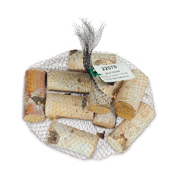 Open in modal - Winter Woods Birch Wood - Mini Logs, Pkg of 10