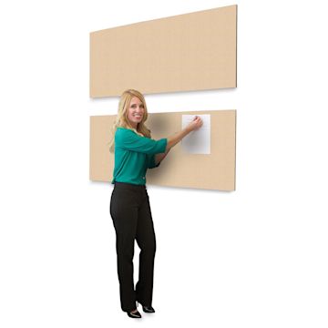 Open in modal - Screenflex Acoustical Panel - 66" x 22", Desert