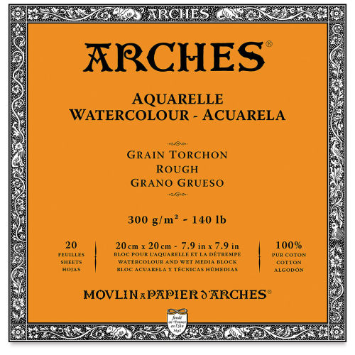 Arches 300 lb. Watercolor Block, Cold-Pressed, 10 inch x 14 inch