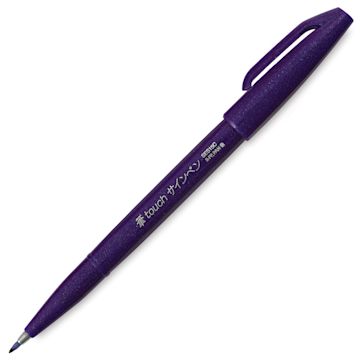 Open in modal - Pentel Arts Brush Tip Sign Pen - Violet
