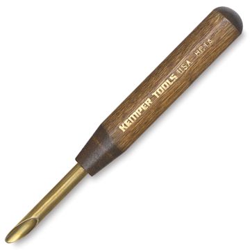 Open in modal - Kemper Clay Hole Cutter - Angled view of 1/4" hole cutter 