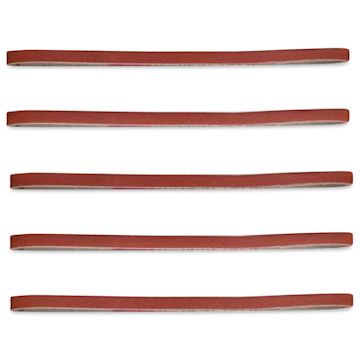 Open in modal - Excel Blades Sanding Stick - 5 320 Grit Replacement Belts in horizontal row