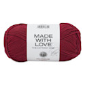 Lion Brand Made With Love The Cottony One Yarn - Robbie Red