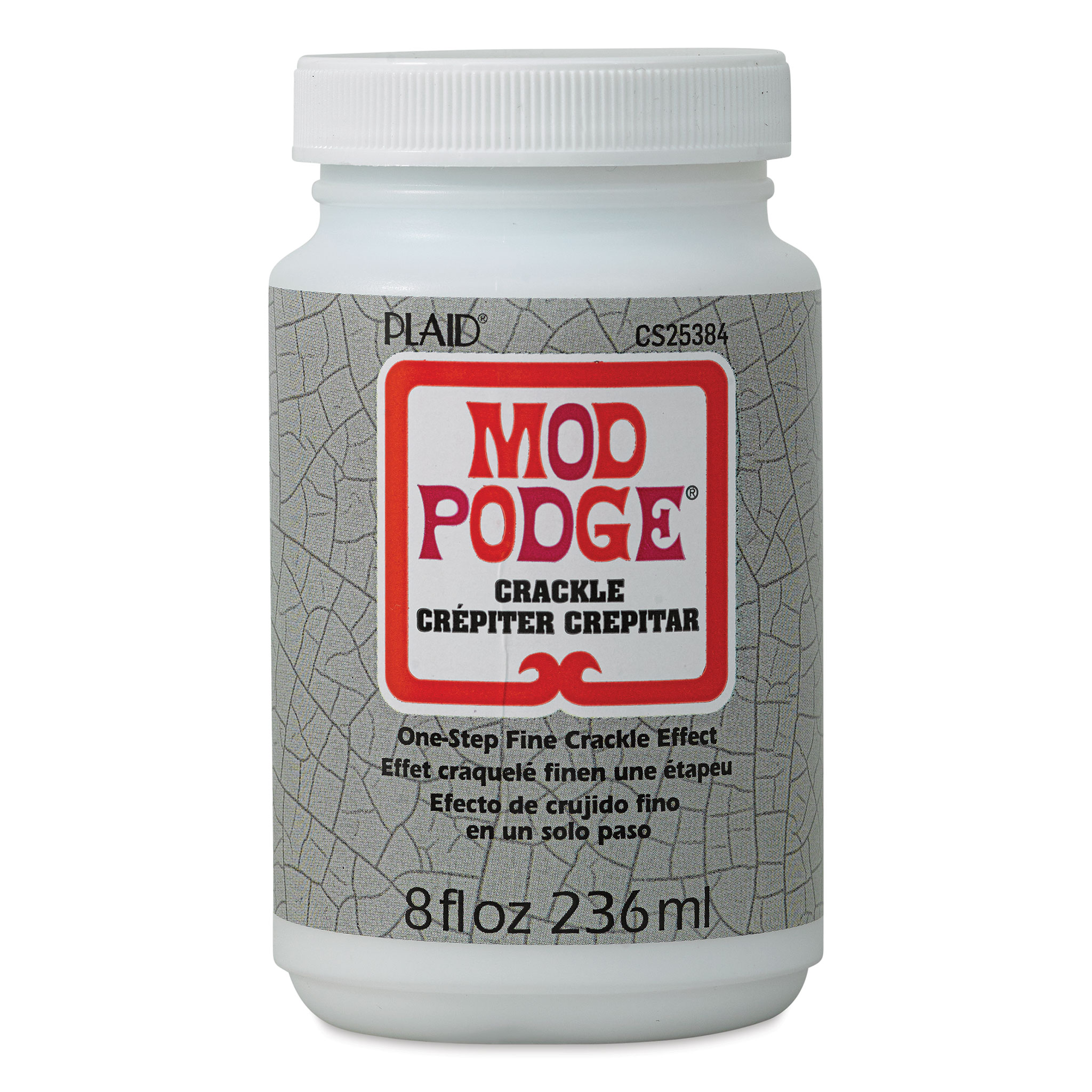 Shop Plaid Mod Podge ® One-Step Crackle Medium with Brush, 2 oz. - CS25382  - CS25382