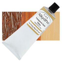 CAS AlkydPro Fast-Drying Alkyd Oil Color - Transparent Oxide Yellow, 120 ml tube