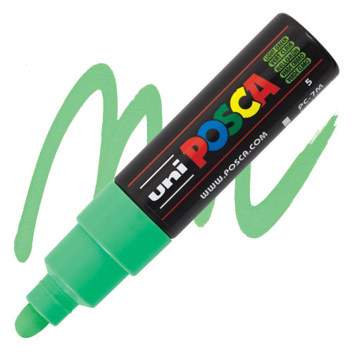 LIGHT GREEN - POSCA MARKERS PC7M BOLD 4.5-5.5MM BULLET TIP - Picasso Art &  Craft