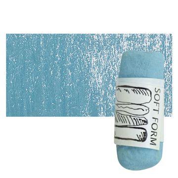 Open in modal - Townsend Artists' Soft Form Pastel - Turquois (Dark) pastel and swatch