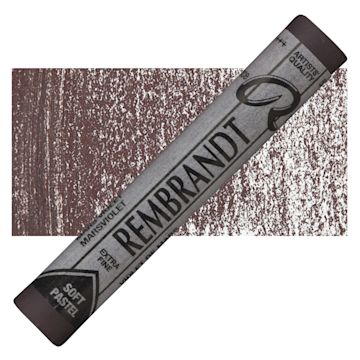 Open in modal - Rembrandt Soft Pastel - Mars Violet 538.3 pastel and swatch