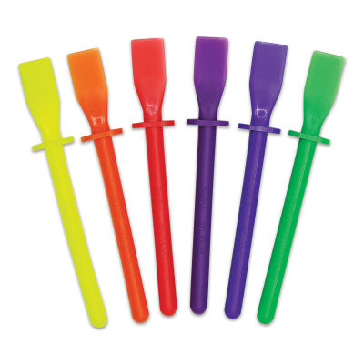 Roylco Goo Spreaders - 6 different colors shown in fan