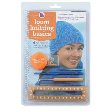 KB Loom Knitting Basics Kit - Front of blister package
