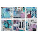 Yasutomo Karen Elaine Origami Paper Collage Pack - Composition, Pkg of 24