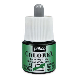 Pebeo Colorex Ink - 45 ml, Moss Green