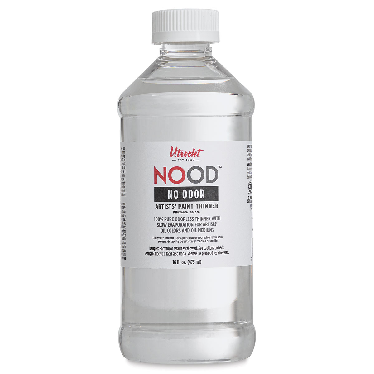Utrecht NOOD Odorless Paint Thinner - 3.8 L, Bottle