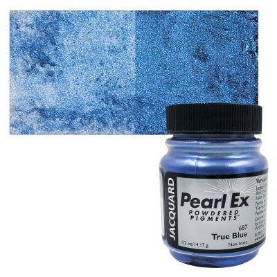 Jacquard Pearl-Ex Pigment - 0.5 oz, True Blue