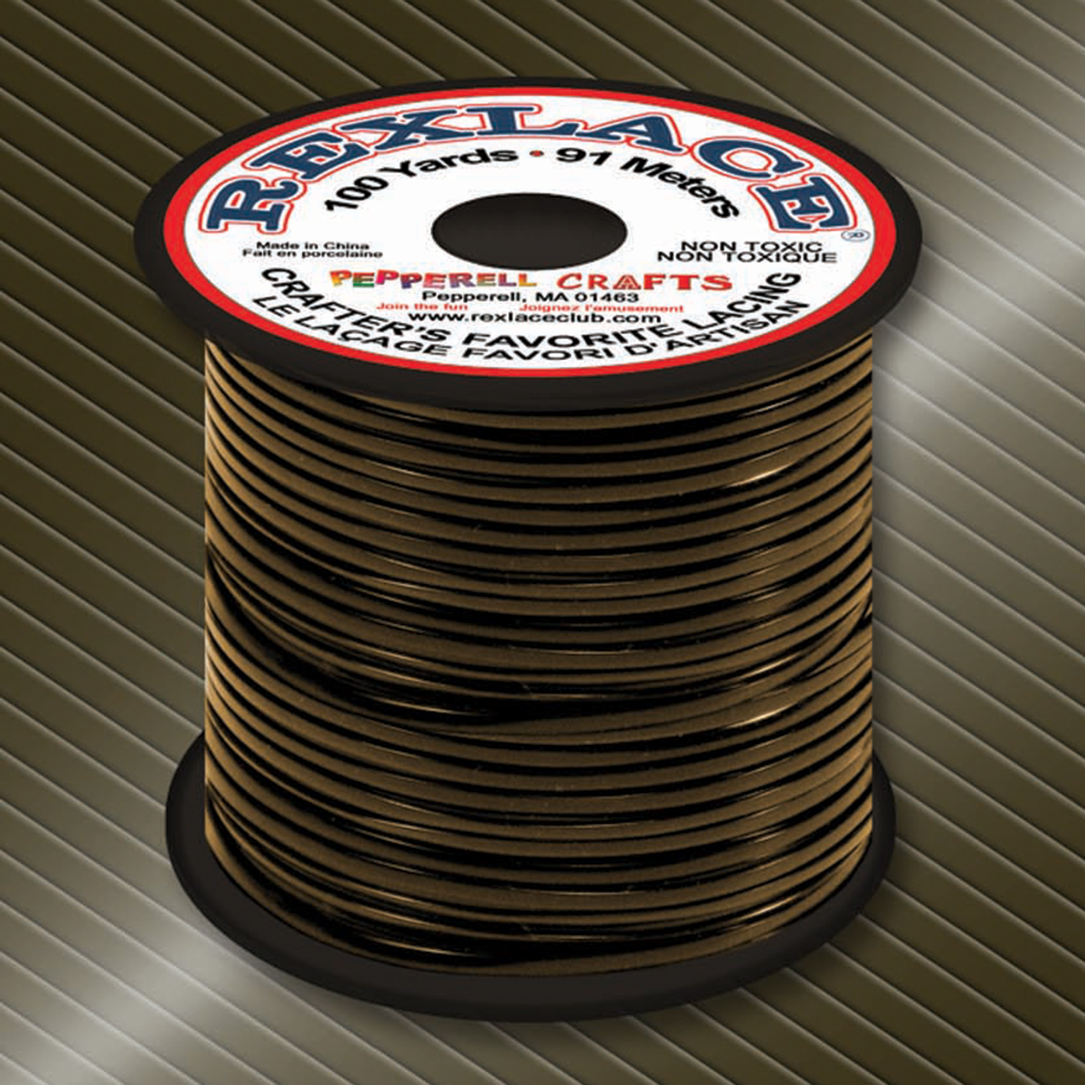 Pepperell S'getti Strings Plastic Lacing 50yd - White