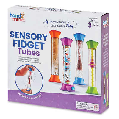 Hand2Mind Sensory Fidget Tubes (front of packaging)