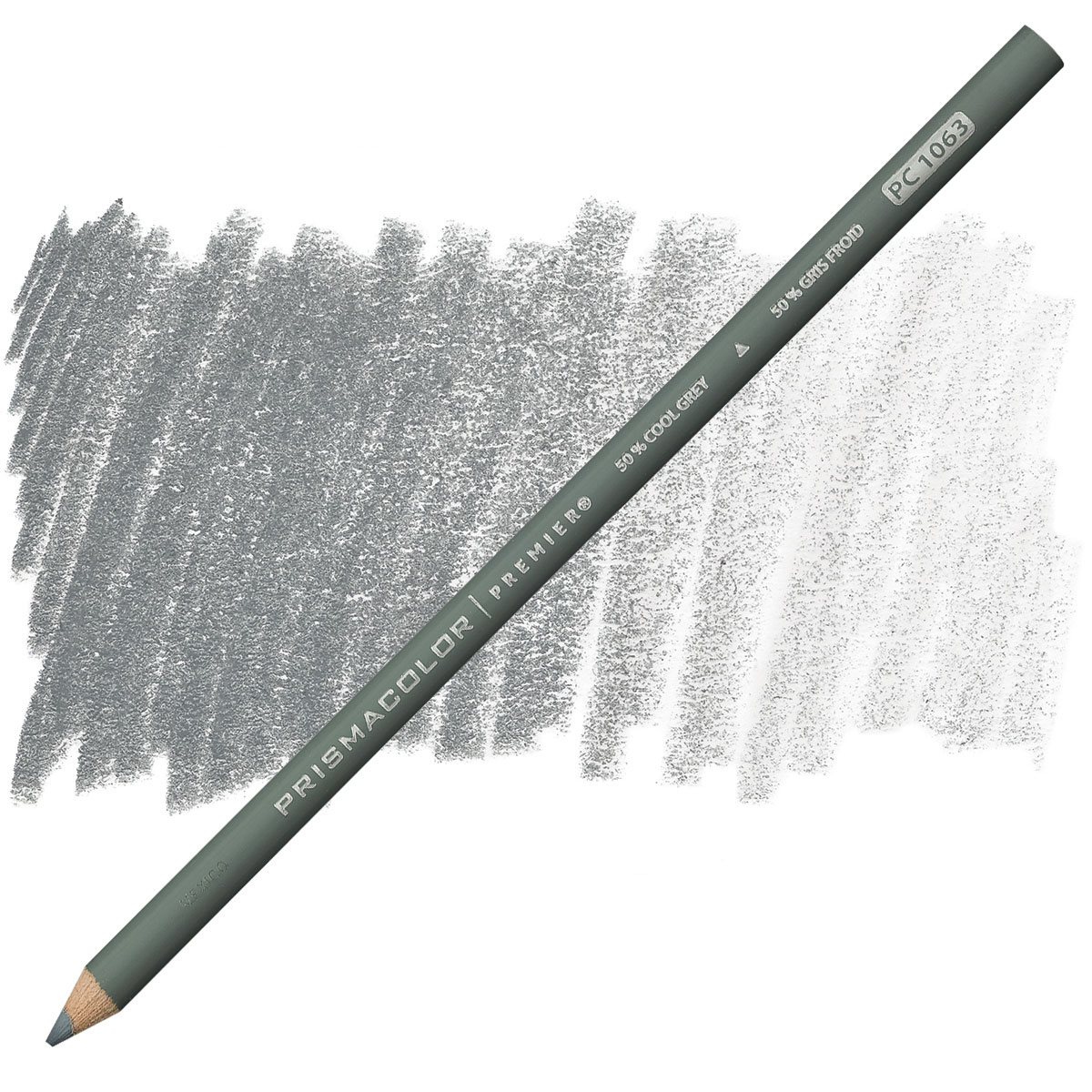 Prismacolor Premier Colored Pencil PC1063 3443 - 12PC Cool Grey 50% 