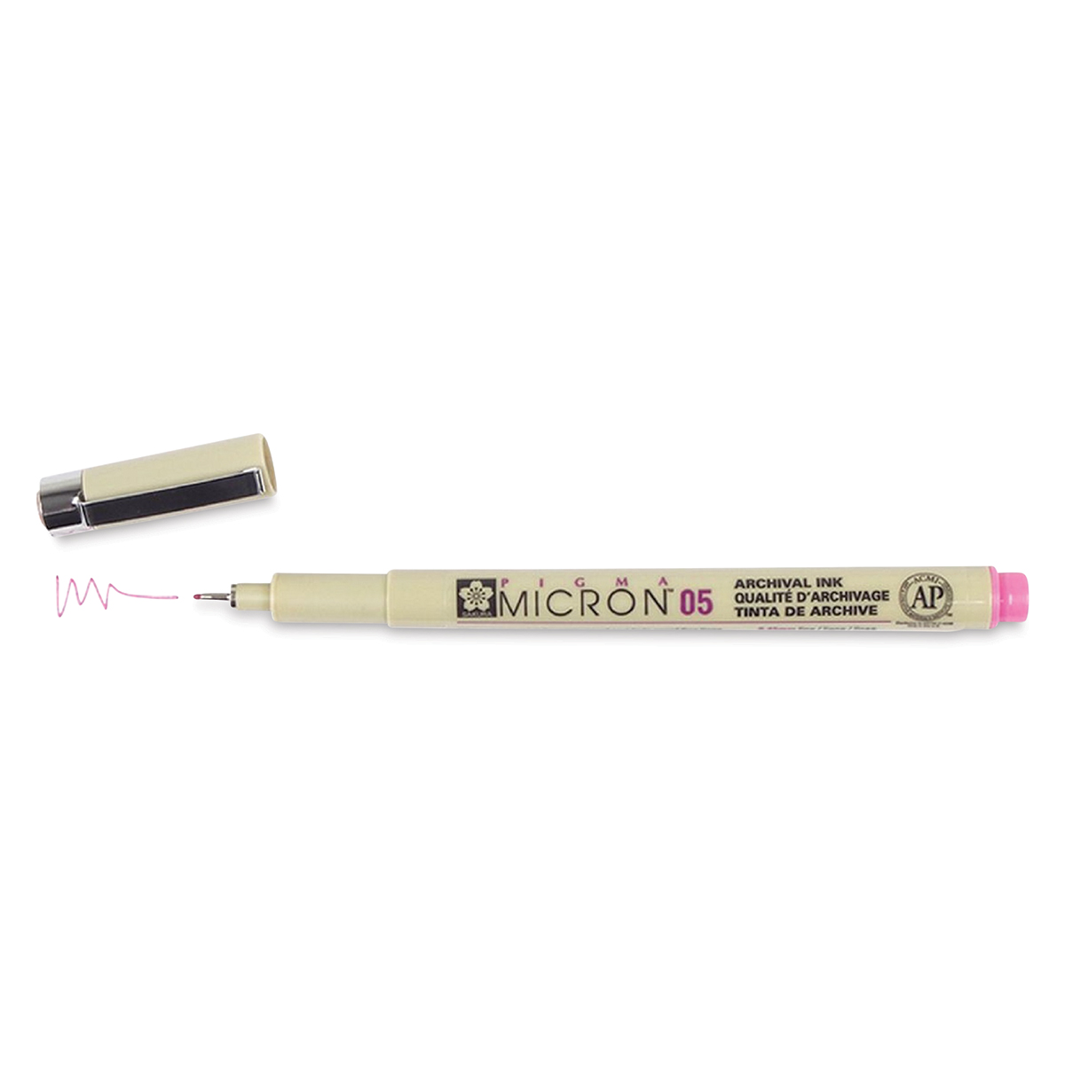 Sakura Pigma Micron 05 Pen, 0.45 mm, Rose