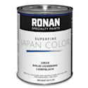 Ronan Superfine Japan Color - Solid Covering Lamp Black, Quart