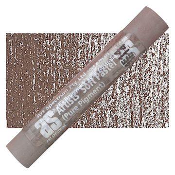 Open in modal - Art Spectrum Artists' Soft Pastel - Warm Gray 584N pastel and swatch