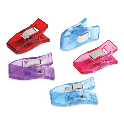 Prym Love Fabric Clips (Different colored clips outside of packaging)