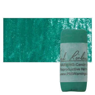 Open in modal - Richeson Soft Handrolled Pastel - Green G29, pastel and swatch