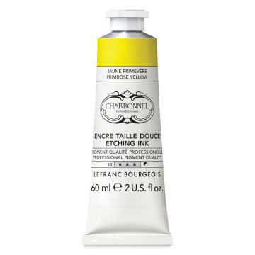 Charbonnel Etching Ink - Primrose Yellow, 60 ml
