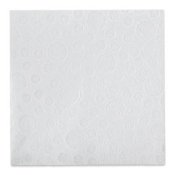 Black Ink Patterned Lace Decorative Paper - Circles