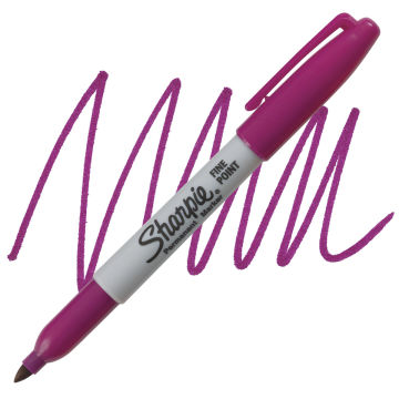 Review – Sharpie Colors Part 4 Purples – Purple, Berry