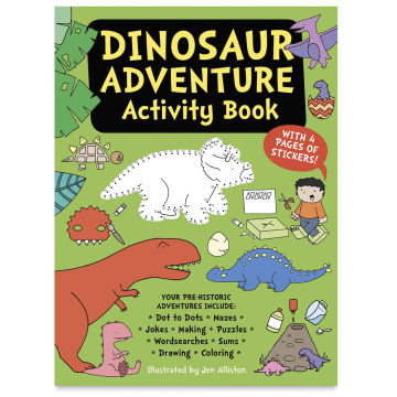 Dinosaur Adventure Activity - Front cover of Book