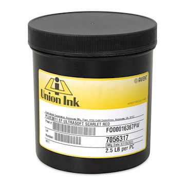 Open in modal - Union Ultrasoft Plastisol Liberty Series Ink - Quart, Scarlet Red