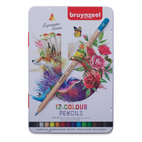 Crayons de couleur Black Edition 12x
