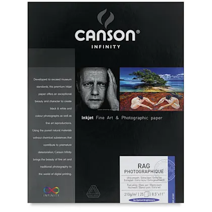 Canson Infinity Rag Photographique Inkjet Paper | BLICK Art Materials