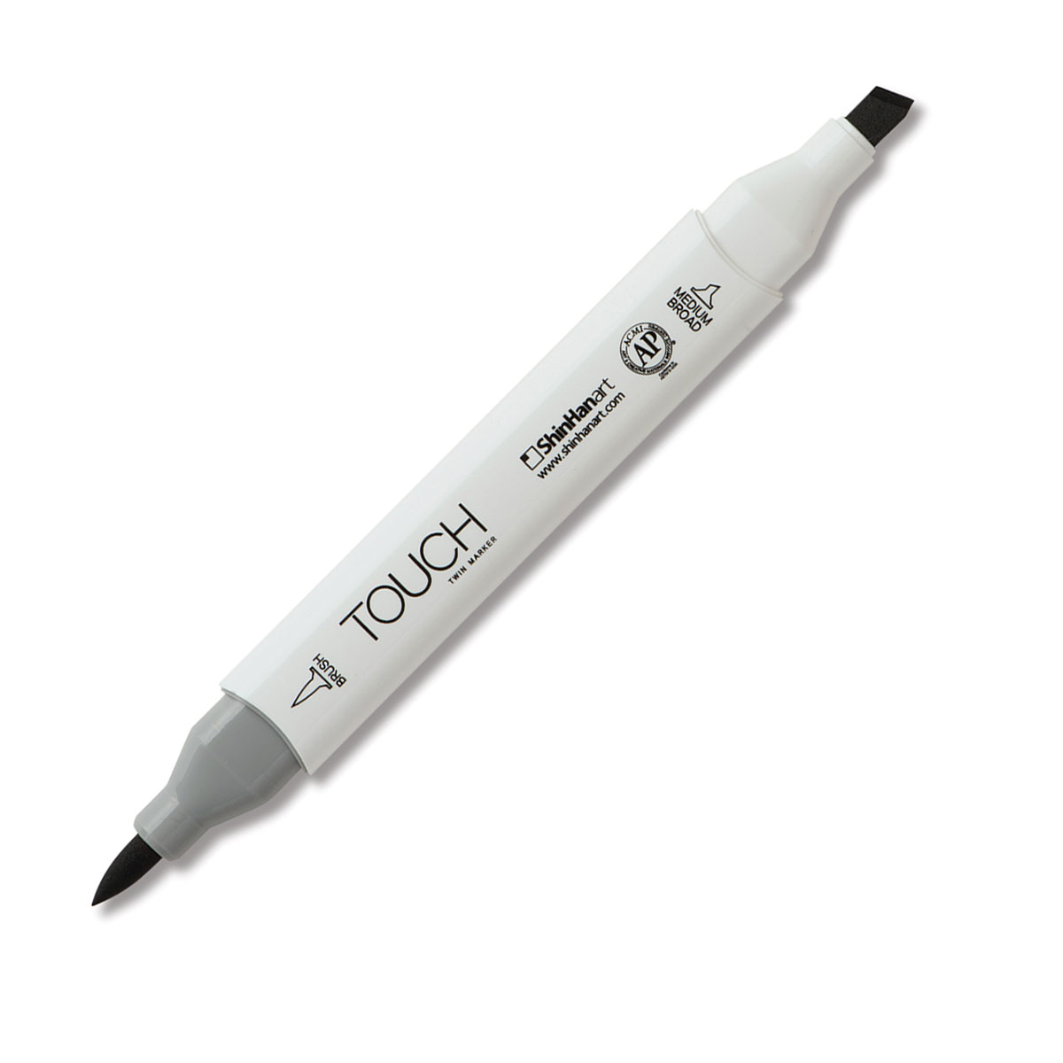 ShinHan Touch Twin Brush Marker - Blue Grey 9 BG9 | BLICK Art