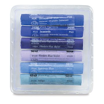 Open in modal - Blues & Violets, Set of 6