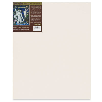 Masterpiece Carmel Hardcore Pro Canvas Panels - Front view of Canvas Panel with Label
