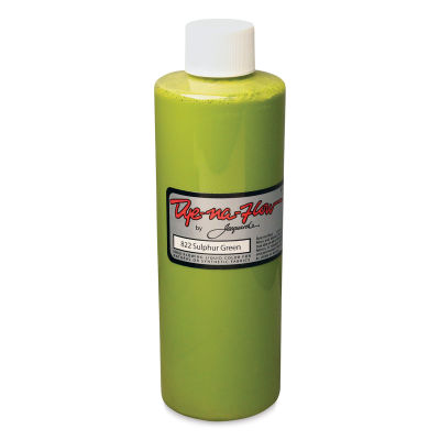 Jacquard Dye-Na-Flow Fabric Color - Sulpher Green, 8 oz bottle