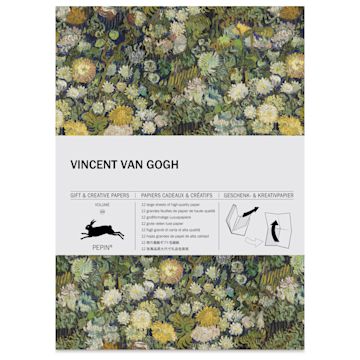 Open in modal - Pepin Press Creative Paper Book - Van Gogh, front of packaging