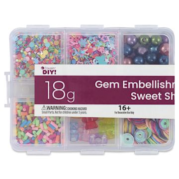 Open in modal - Cousin DIY Gem Embellishment Pack - Sweet Shop, 18 g - front of packaging