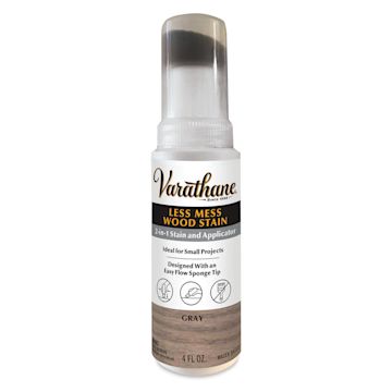 Open in modal - Varathane Less Mess Wood Stain - Gray, 4 oz