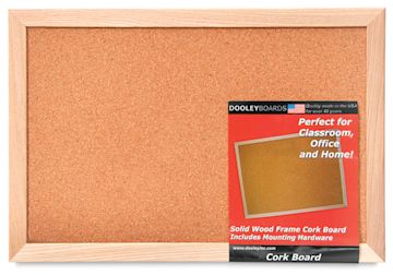 Open in modal - Natural Cork Bulletin Board