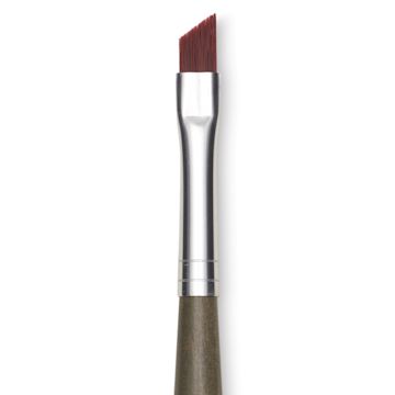 Open in modal - Da Vinci Forte Synthetic Brush - Slant, Short Handle, Size 8, close-up