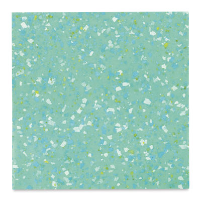 Terrazzo Decorative Paper - Full Turquoise sheet 
